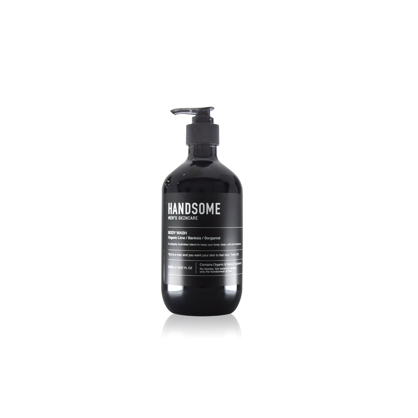 HANDSOME BODY WASH #1 500ML PUMP