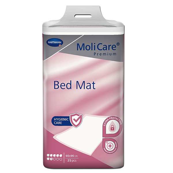MOLICARE BED MAT 7D PINK 60 X 90 (25pieces)