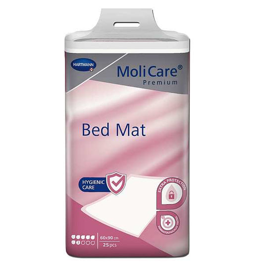 MOLICARE BED MAT 7D PINK 60 X 90 (25pieces)