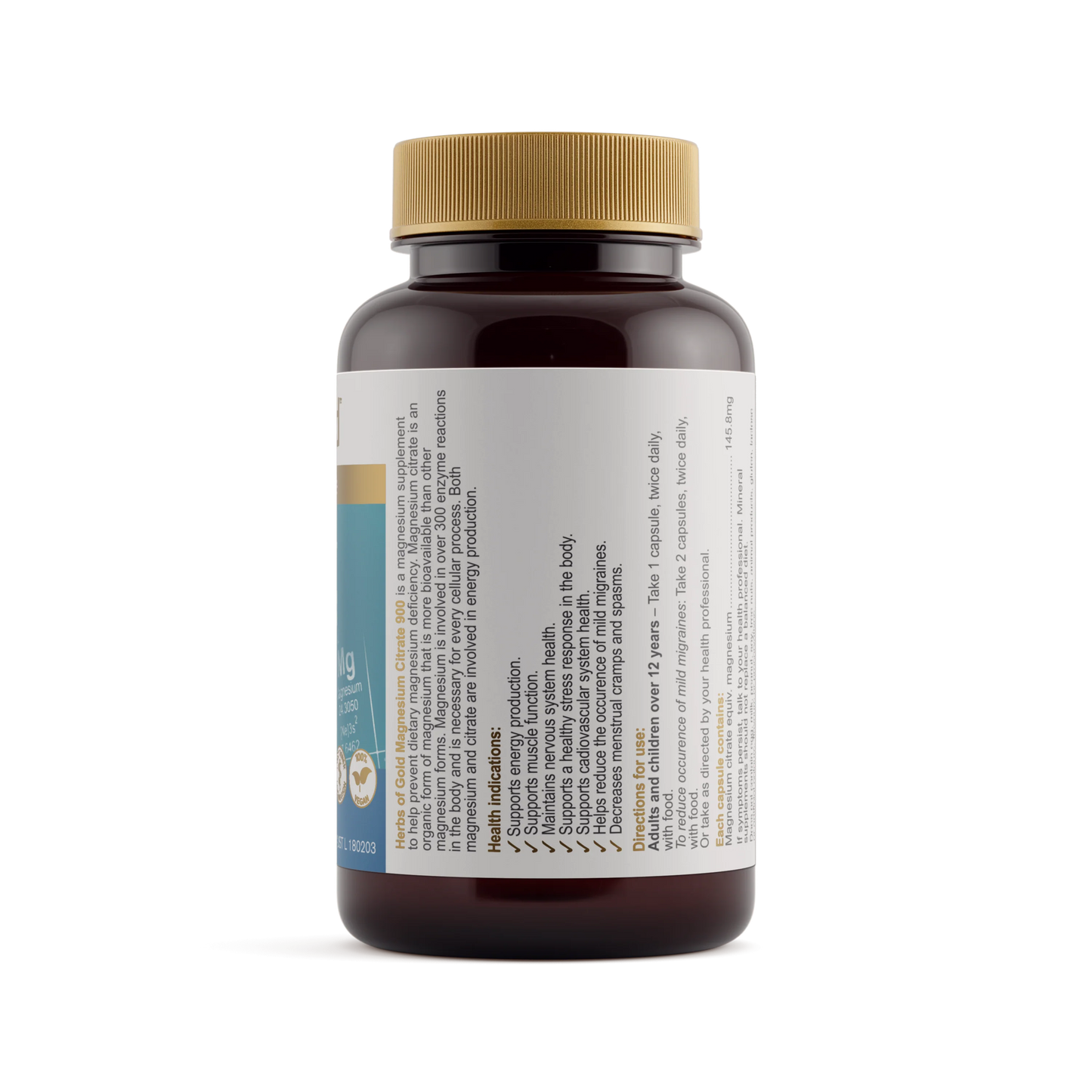HOG MAGNESIUM CITRATE 900 120 CAP