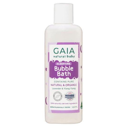 Gaia Natural Baby Sleeptime Bubble Bath 250mL