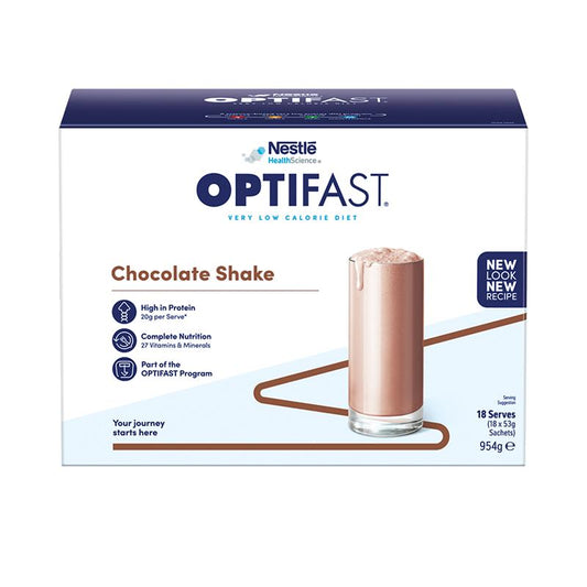 OPTIFAST VLCD Shake Chocolate (18 Pack)