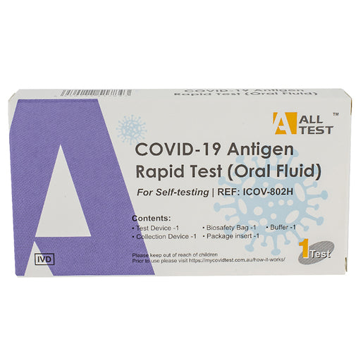ALLTEST COVID19 Oral Rapid Antigen Test 1 Pack