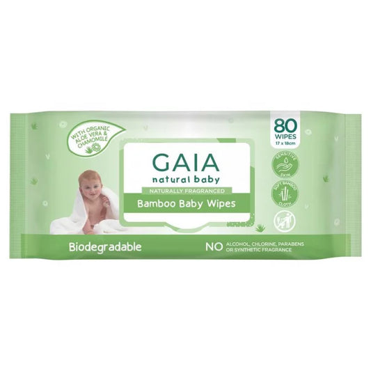 GAIA Natural Baby Wipes