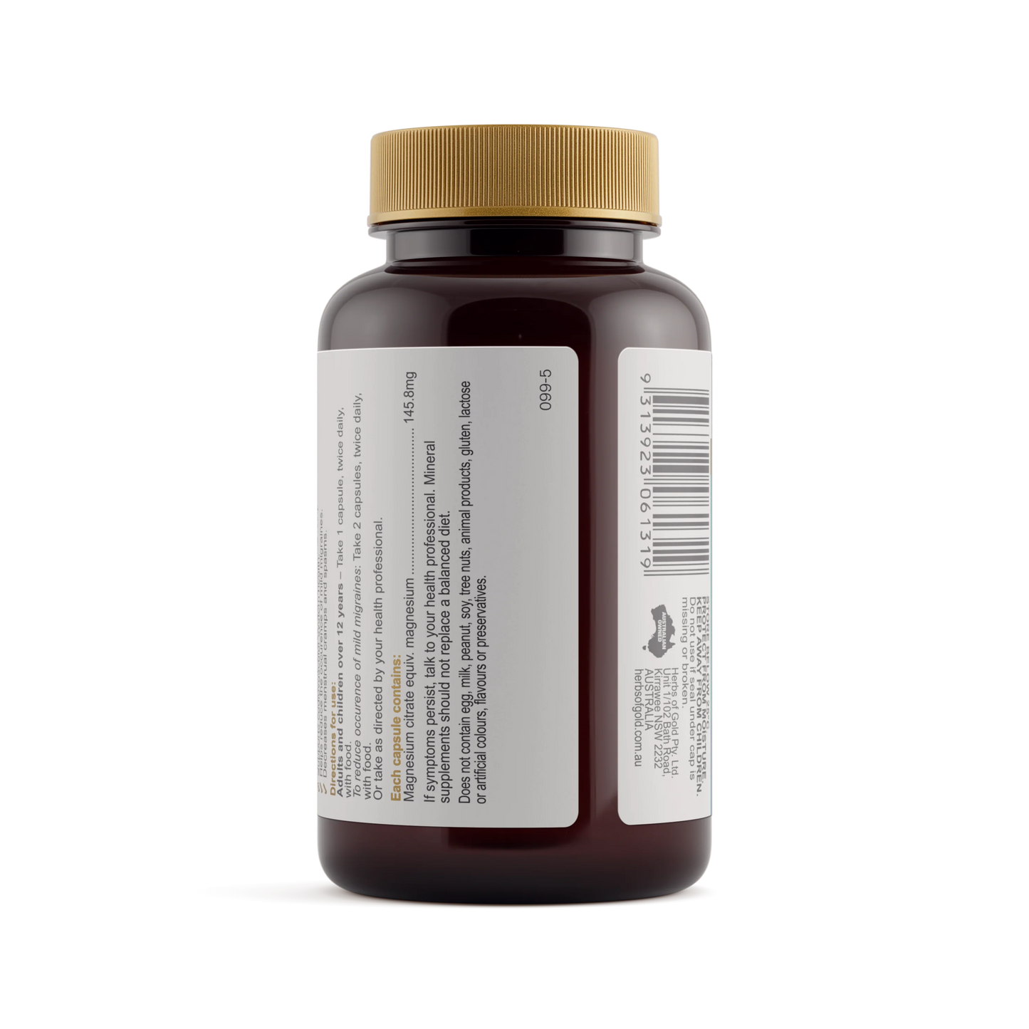 HOG MAGNESIUM CITRATE 900 120 CAP