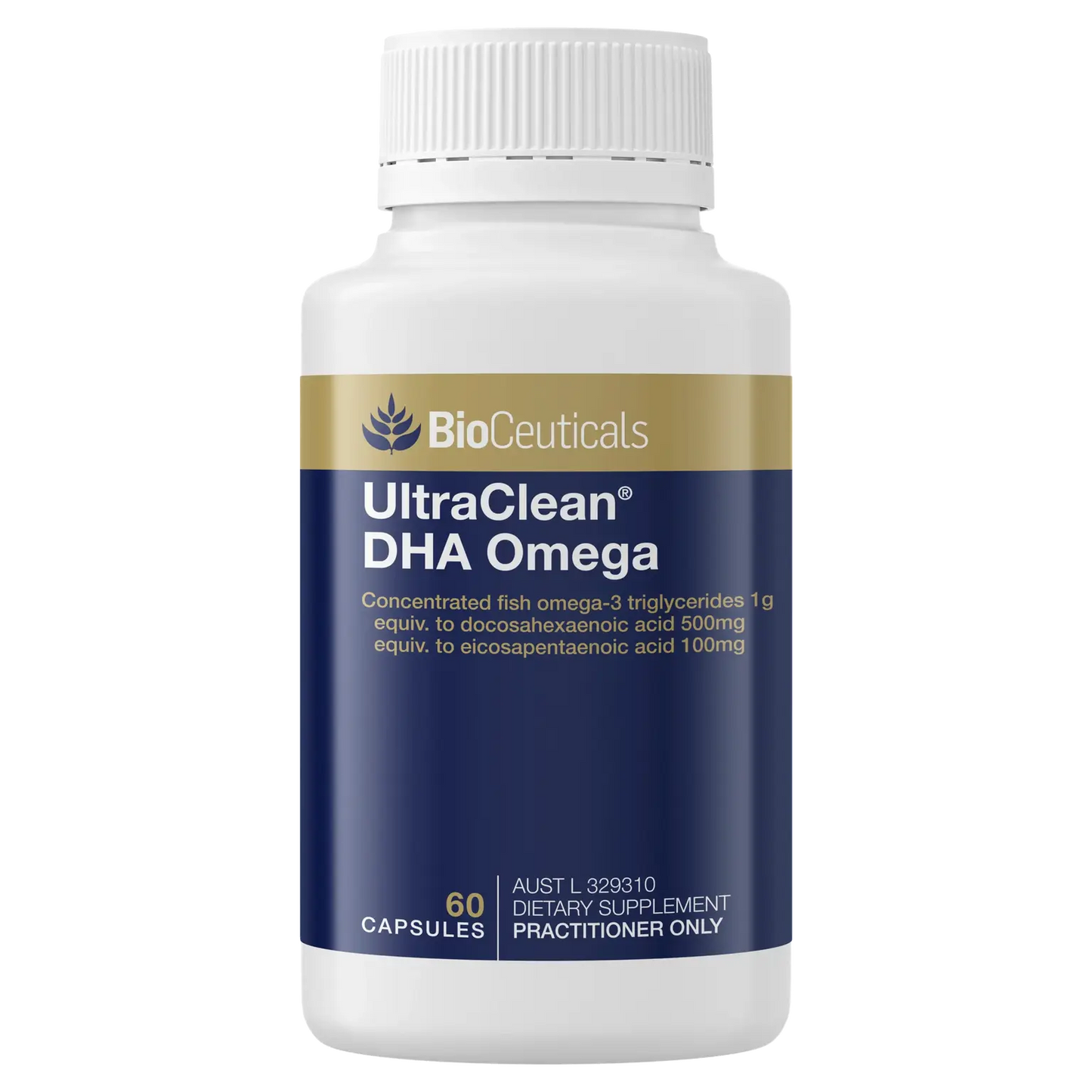 BioCeuticals ULTRACLEAN DHA OMEGA 60 CAP