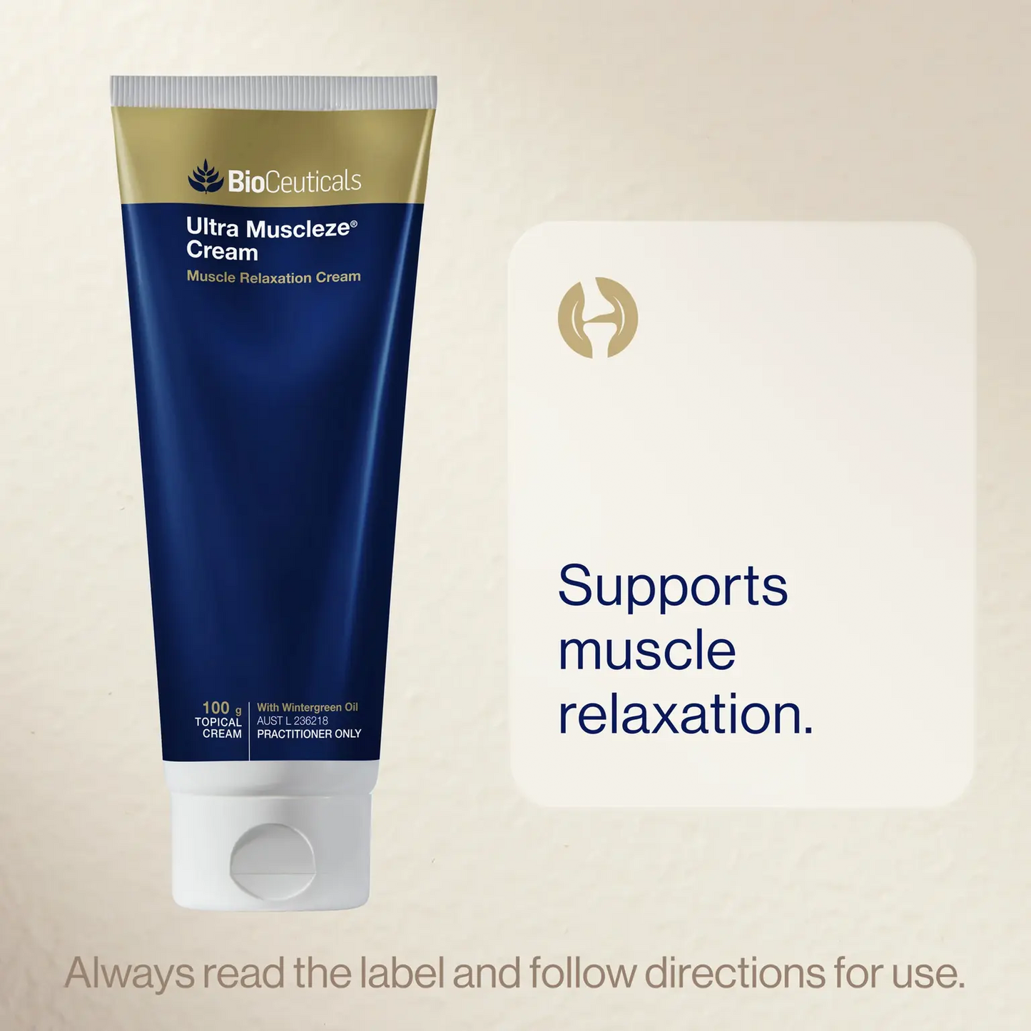 BioCeuticals Ultra Muscleze® Cream 100g