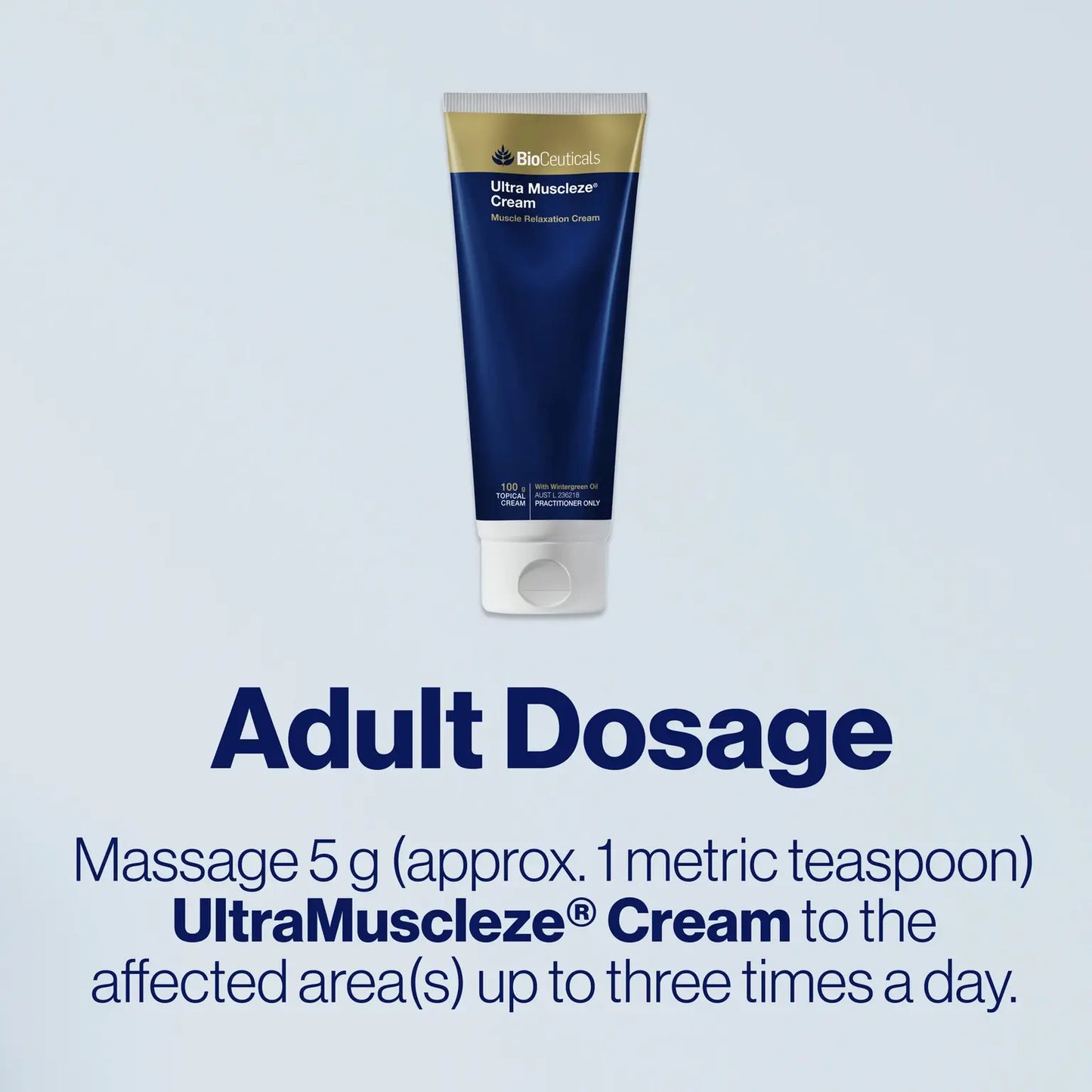 BioCeuticals Ultra Muscleze® Cream 100g