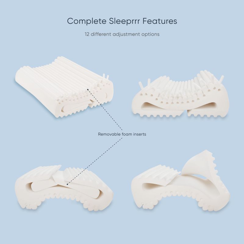 WMTS Complete Sleeprrr Pillow - Deluxe Traditional (Firm)