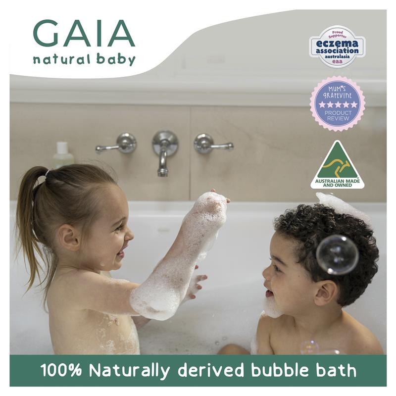 Gaia Natural Baby Sleeptime Bubble Bath 250mL