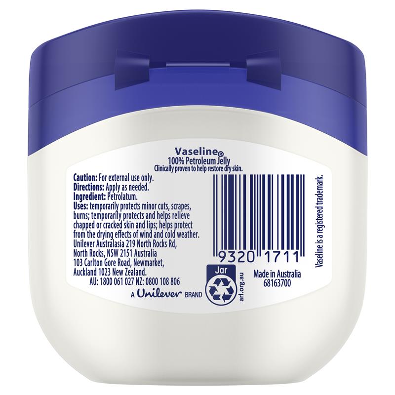 Vaseline Petroleum Jelly Original 100g