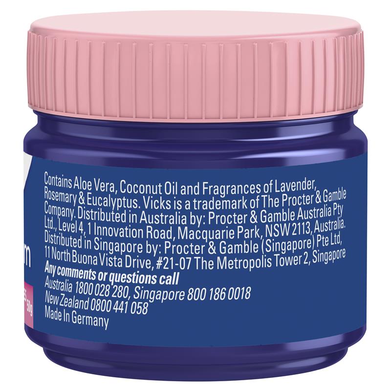 Vicks Baby Balsam Decongestant Chest Rub 50g