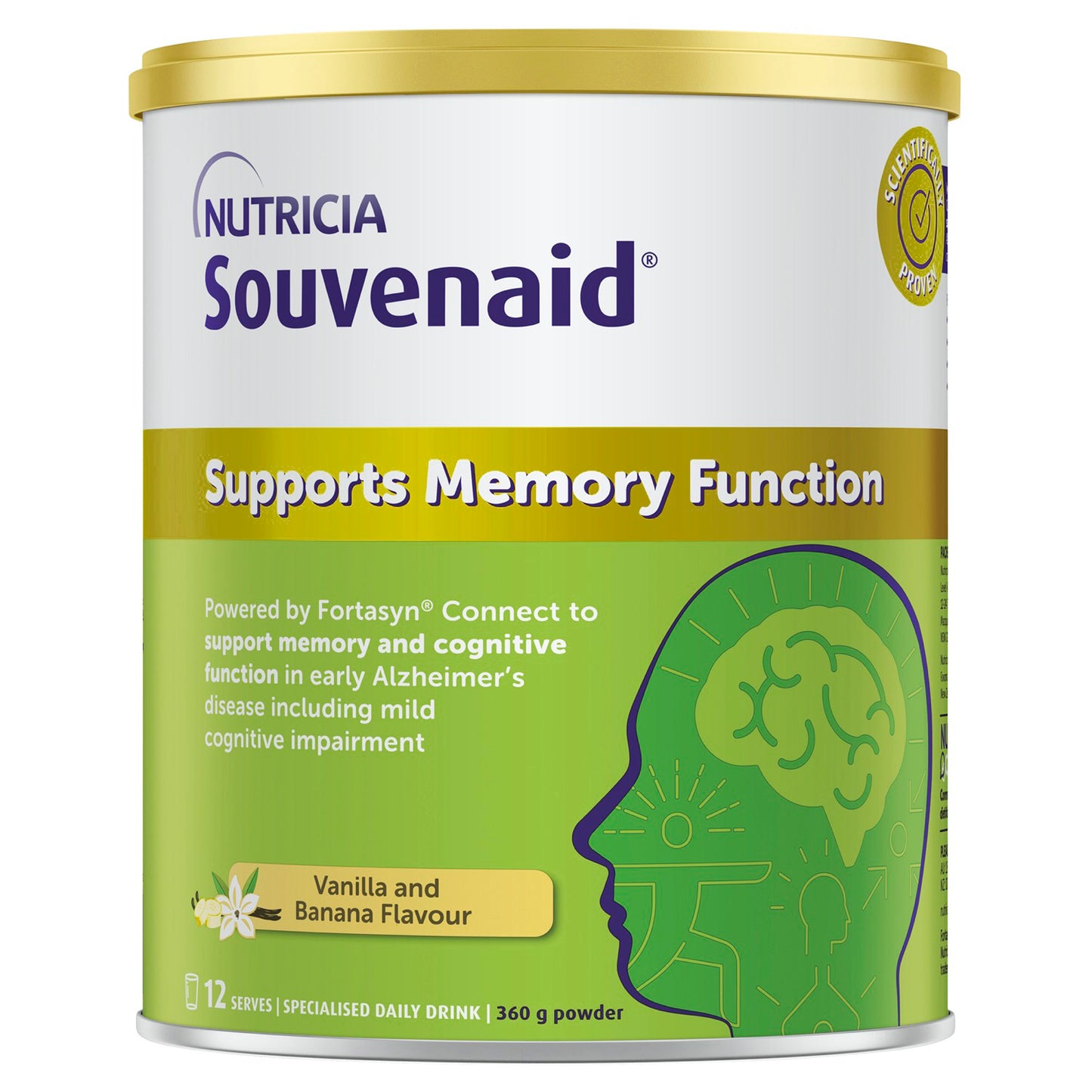 Souvenaid Powder Vanilla And Banana 360g