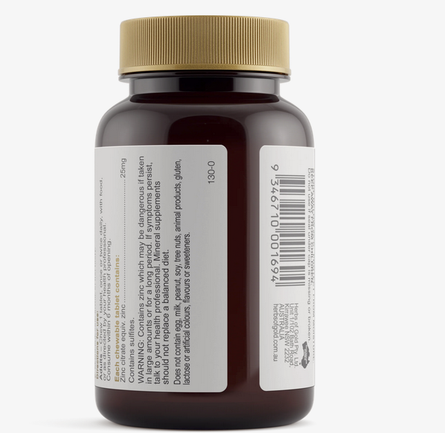 HOG ZINC CHEWABLE 60 TABLET