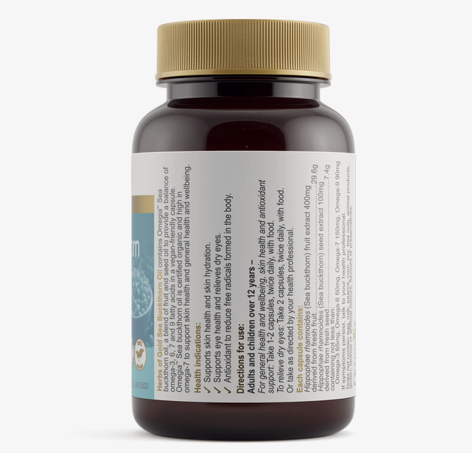 HOG SEA BUCKTHORN OIL CAP 60