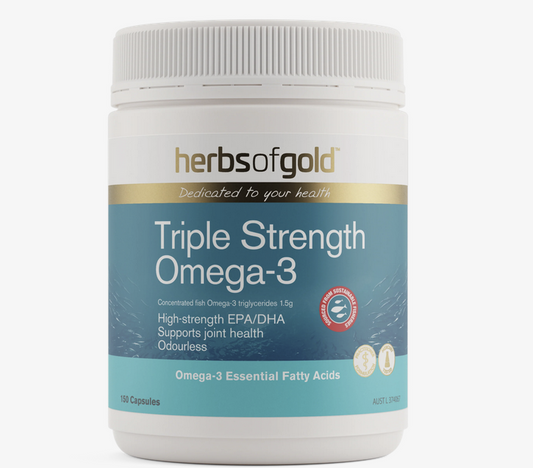 HOG TRIPLE STRENGTH OMEGA-3 150 CAP