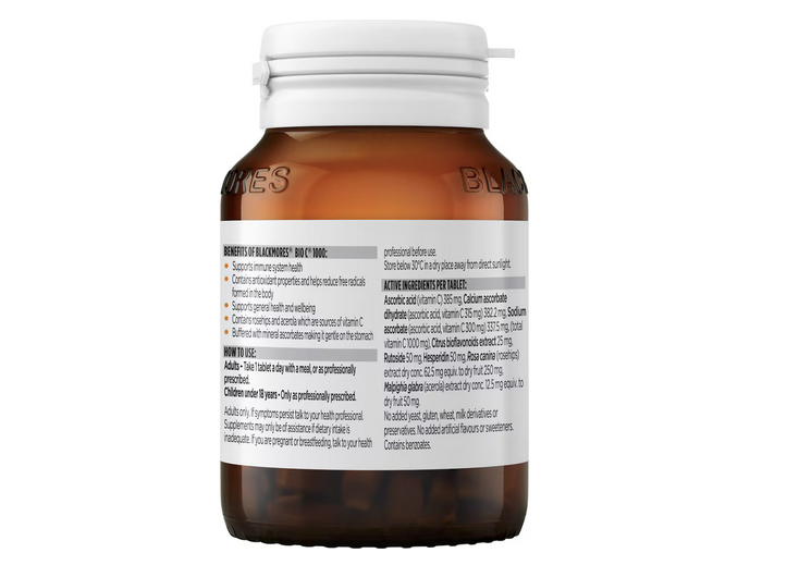 BM BIO C 1000MG TABS 62