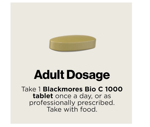 BM BIO C 1000MG TABS 62
