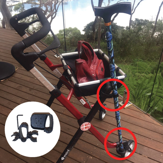 ASPIRE VOGUE INDOOR WALKER RED/BLACK