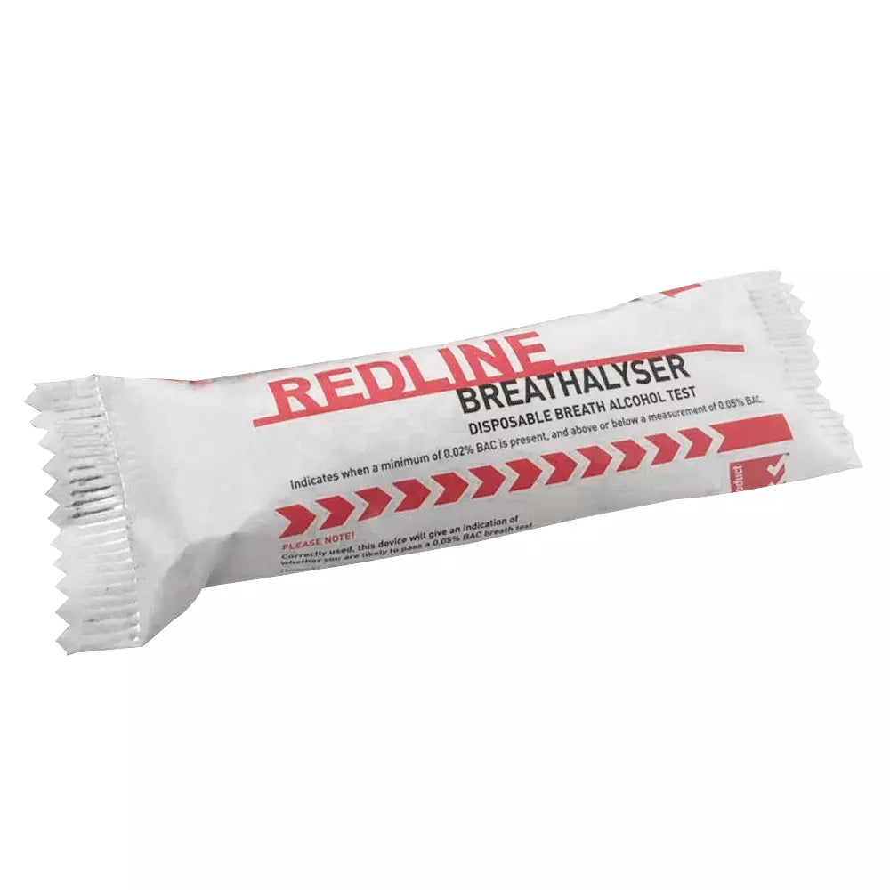 Redline Breathalyser Disposable Breath Alcohol Test