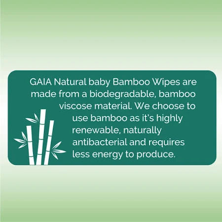 GAIA Natural Baby Wipes