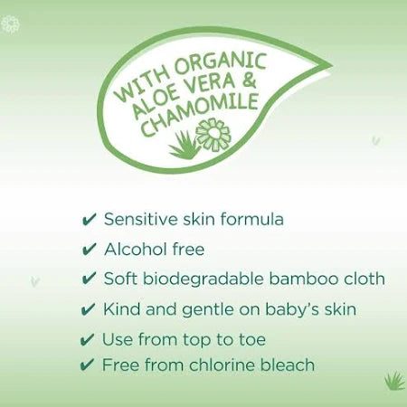 GAIA Natural Baby Wipes
