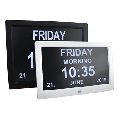 Kcare 12" Digital LED Calendar Day Clock